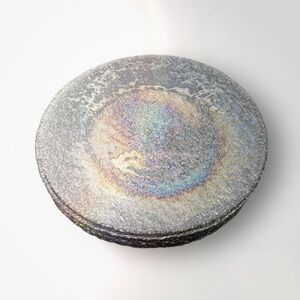 Icy Iridescent Unicorn Handmade Glass Art Dish Set